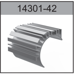 14301-42 390 Motor Heat Sink For Hospeed 1:14 RC car 14301 14321-14324 14311 14312 14331 14332 Parts
