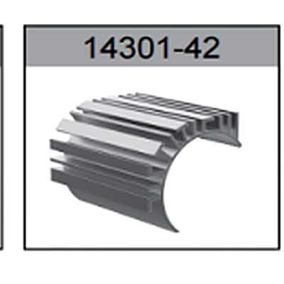 14301-42 390 Motor Heat Sink For hospeed 14301 Parts