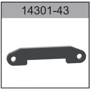 14301-43 Lower Suspension Metal Bracket For Hospeed 1:14 RC car 14301 14401 14421 14311 14411 Parts
