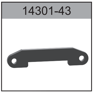 14301-43 Lower Suspension Metal Bracket For Hospeed 1:14 RC car 14301 14401 14421 14311 14411 Parts