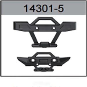 14301-5 Front and Rear Bumper For hospeed 14301 Parts