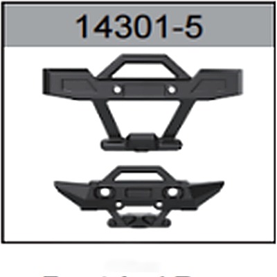 14301-5 Front and Rear Bumper For hospeed 14301 Parts
