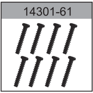 14301-61 M2.3x13 Round Head Screw (Swing Arm) For Hospeed 1:14 RC car 14301 14401 14421 14311 14411 Parts