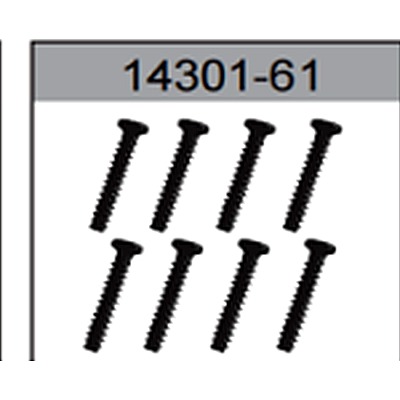 14301-61 M2.3x13 Round Head Screw (Swing Arm) For hospeed 14301 Parts