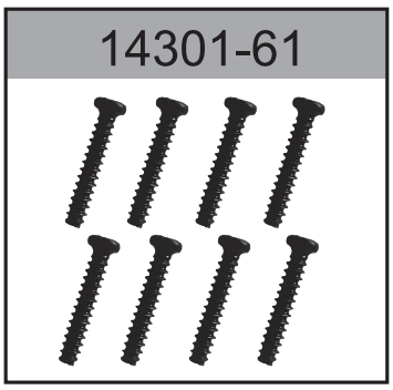 14301-61 M2.3x13 Round Head Screw (Swing Arm) For Hospeed 1:14 RC car 14301 14401 14421 14311 14411 Parts