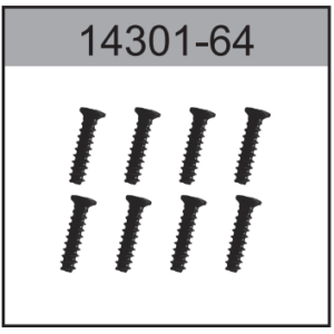14301-64 M2.6x10 Round Head Screw For Hospeed 1:14 RC car 14301 14401 14421 14311 14411 Parts