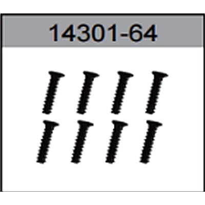 14301-64 M2.6x10 Round Head Screw For hospeed 14301 Parts