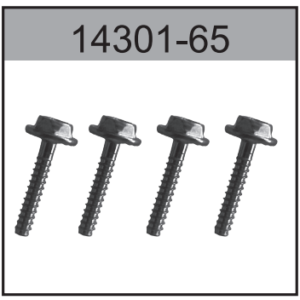 14301-65 M2.6x15 Hex Head Screw (Wheel) For Hospeed 1:14 RC car 14301 14401 14421 14311 14411 Parts