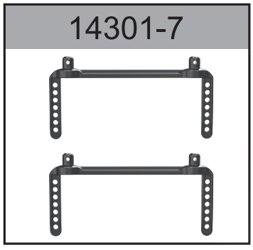 14301-7 Body Post For Hospeed 1:14 RC Brusheless car 14401 14421 14411 14412 14432 Parts
