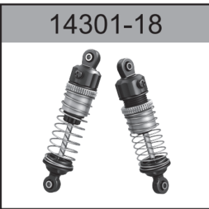 14301-18 Adjustable Alloy Shock Absorber For Hospeed 1:14 RC car 14301 14321-14324 14311 14312 14331 14332 Parts