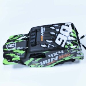 14312-30 Monster Truck Body Shell (Green, with Roll Cage and Lights) For hospeed 14312 Parts