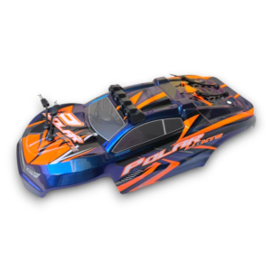 14321-30 1/14 polar light Body Shell (Orange, with Lights and Lock) For hospeed 14321 Parts