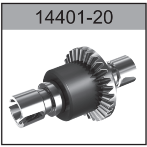 14401-20 Alloy Differential with Bearings For Hospeed 1:14 RC Brusheless car 14401 14421 14411 14412 14432 Parts