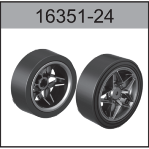 16351-24 Drift Wheels (Drift Car) For hospeed 16351 drifting car Parts