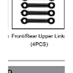 16351-9 Front and Rear Upper Link (Drift Car) For hospeed 16351 Parts