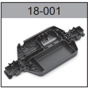 18-001 Chassis Base For Hospeed 1/18 HS18-01 18-02 18-03 H18-21 H18-22 H18-51 etc rc car parts