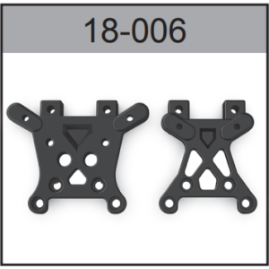 18-006 Front and Rear Shock Tower For Hospeed 1/18 HS18-01 18-02 18-03 H18-21 H18-22 H18-51 etc rc car parts