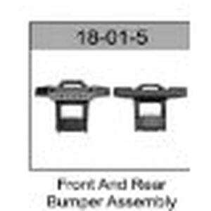 18-01-5 Front and Rear Bumper (01-54 Models) For Hospeed 1/18 rc car