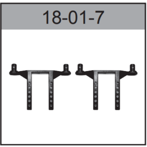 18-01-7 Front and Rear Body Post (01-15, 31-34 Models) For Hospeed 1/18 HS18-01 to HS18-15 HS18-31 to HS18-34 rc car