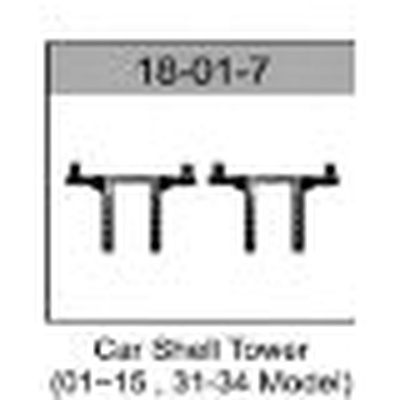 18-01-7 Front and Rear Body Post (01-15, 31-34 Models) For Hospeed 1/18 rc car