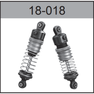18-018 Adjustable Shock Absorber 2pcs For Hospeed 1/18 HS18-01 18-02 18-03 H18-21 H18-22 H18-51 etc rc car parts