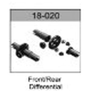 18-020 Nylon Front/Rear Differential For Hospeed 1/18 rc car