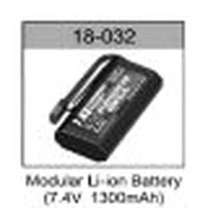 18-032 Modular Li-Po Battery (7.4V 1300mAh, Brushed) For Hospeed 1/18 rc car