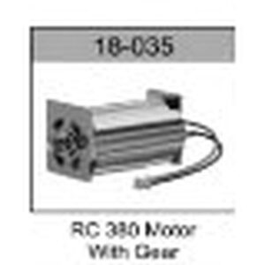 18-035 380 Motor with Gear, Wires and Motor Mount For Hospeed 1/18 rc car