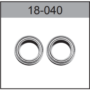 18-040 Small Bearing (6.3x9.5x3.1mm) 2pcs For Hospeed 1/18 HS18-01 to HS18-64 series rc car