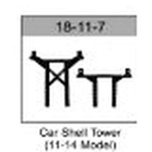 18-11-7 Front and Rear Body Post (11-14 Models) For Hospeed 1/18 rc car