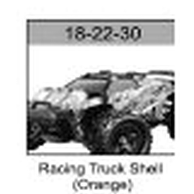 18-22-30 Racing Truck Body (Orange) For Hospeed 1/18 rc car