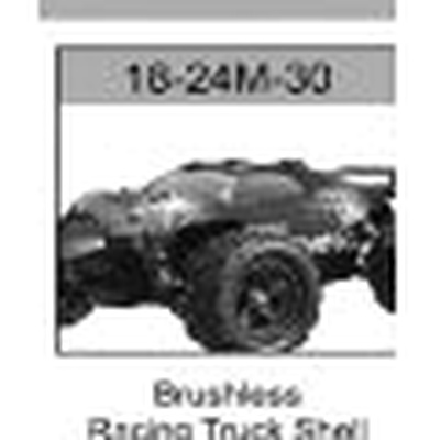 18-24M-30 Brushless Racing Truck Body (Green) For Hospeed 1/18 rc car