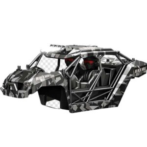 18-31-30 Desert Truck Body (Black, with Lights) For Hospeed 1/18 HS18-31 rc car