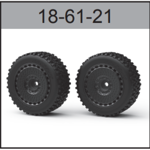 18-61-21 Electric Buggy Tires (61-64 Models) For Hospeed 1/18 HS18-61 to HS18-64 Models rc car