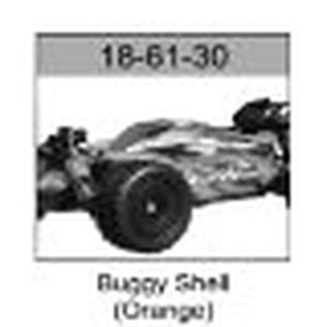 18-61-30 Electric Buggy Body (Orange) For Hospeed 1/18 rc car