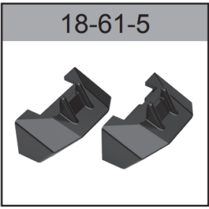 18-61-5 Front and Rear Bumper For Hospeed 1/18 HS18-61 HS18-62 HS18-63 HS18-64 rc car parts