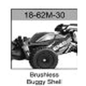 18-62M-30 Brushless Electric Buggy Body (Orange) For Hospeed 1/18 rc car