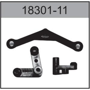 18301-11 Steering Assembly For Hospeed 1/18 HS 18301 18302 18303 18311 18321 18331 18421 18431 rc car parts