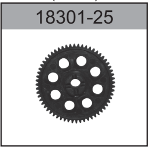 18301-21 Reduction Gear For Hospeed 1/18 HS 18301 18302 18303 18311 18321 18331 rc brushed car parts