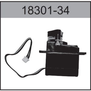 18301-34 5-Wire Servo with Mount For Hospeed 1/18 HS 18301 18302 18303 18311 18321 18331 rc brushed car parts