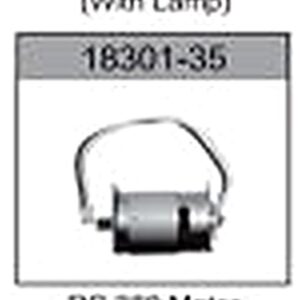 18301-35 380 Motor with Brass Gear and Wires For hospeed 18301 Parts