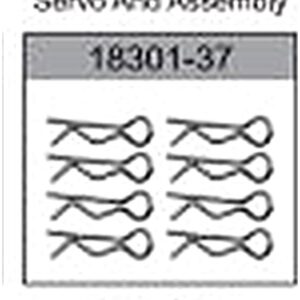18301-37 Body Shell Lock Clip For hospeed 18301 Parts