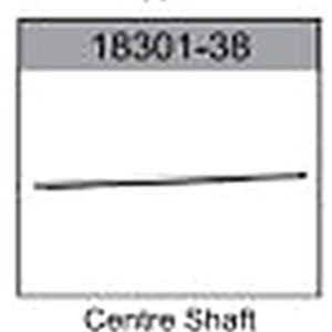 18301-38 Center Drive Shaft (Aluminum Alloy) For hospeed 18301 Parts
