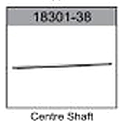 18301-38 Center Drive Shaft (Aluminum Alloy) For hospeed 18301 Parts