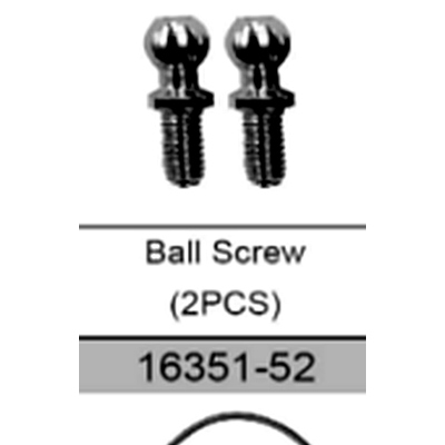18301-42 Ball Head Screw For hospeed 18301 Parts