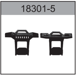 18301-5 Front and Rear Bumper For Hospeed 1/18 HS 18301 18302 18303 18311 18321 18331 18421 18431 rc car parts