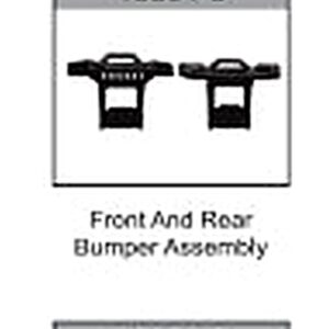 18301-5 Front and Rear Bumper For hospeed 18301 Parts
