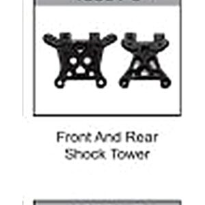 18301-6 Front and Rear Shock Tower For hospeed 18301 Parts