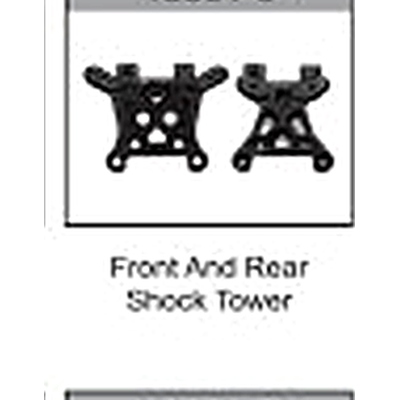 18301-6 Front and Rear Shock Tower For hospeed 18301 Parts