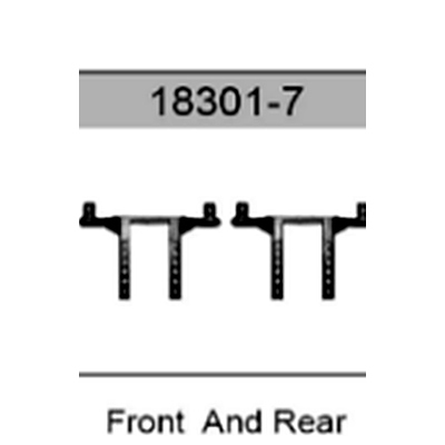 18301-7 Front and Rear Body Post (18301/02 18331/32) For hospeed 18301 Parts
